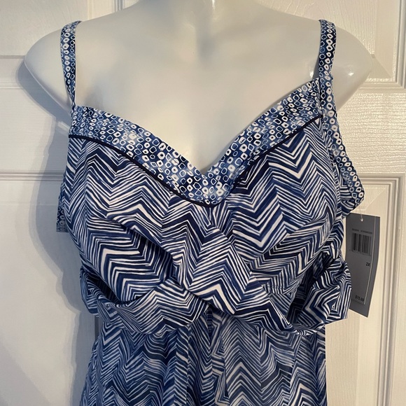 BNWT Christina Swimwear Plus size Tankini - Picture 2 of 10